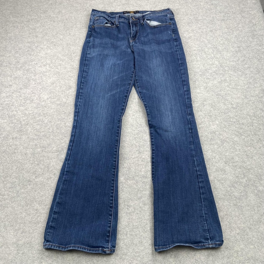 Lucky Brand Sofia Boot Jeans Womens 6 (27x30) Blue Mid Rise Bootcut Stretch